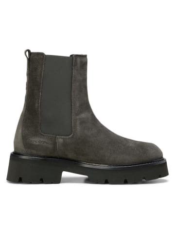 Marc O'Polo Shoes Leder-Chelsea-Boots in Schwarz