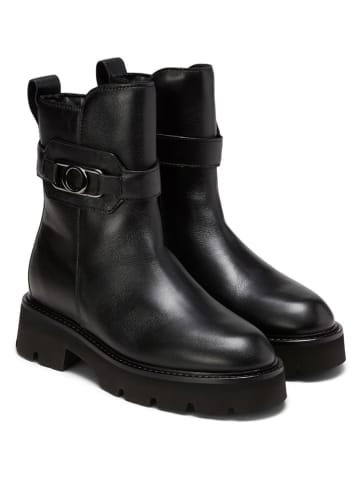 Marc O'Polo Shoes Leder-Boots in Schwarz