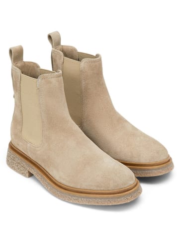 Marc O'Polo Shoes Leren chelseaboots beige
