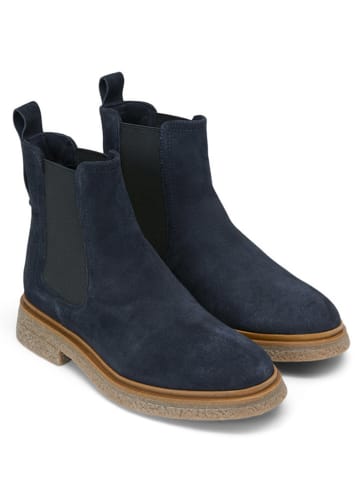 Marc O'Polo Shoes Leren chelseaboots donkerblauw
