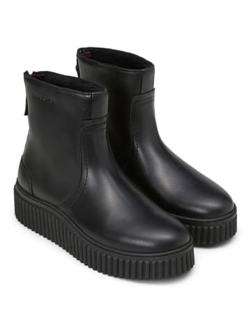 Marc O'Polo Shoes Leder-Boots in Schwarz
