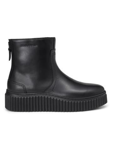 Marc O'Polo Shoes Leder-Boots in Schwarz