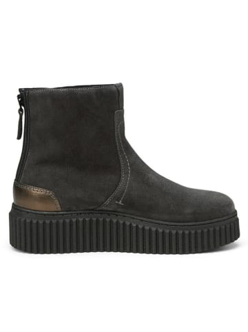 Marc O'Polo Shoes Skórzane botki w kolorze antracytowym