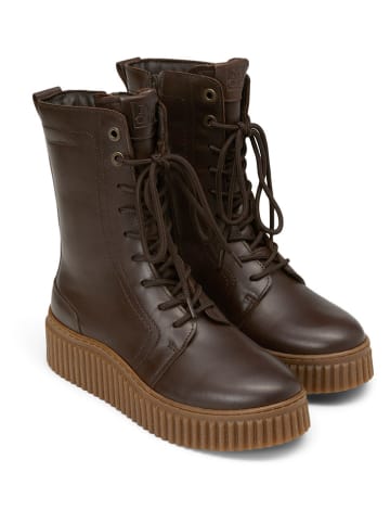 Marc O'Polo Shoes Leren boots bruin