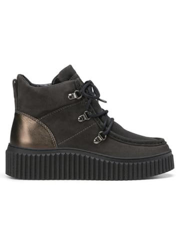 Marc O'Polo Shoes Skórzane botki w kolorze antracytowym