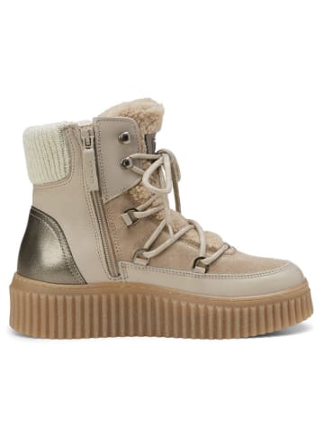 Marc O'Polo Shoes Leder-Winterboots in Beige