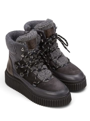Marc O'Polo Shoes Leren winterboots antraciet