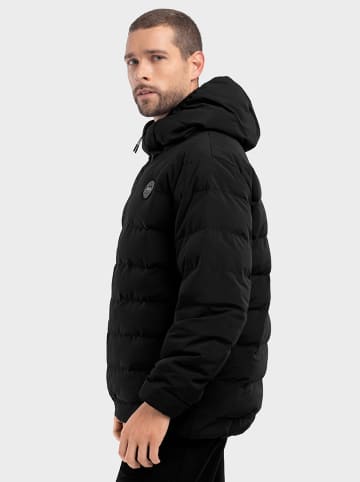 Siroko Steppjacke "Shelter" in Schwarz