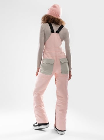 Siroko Ski-/snowboardbroek "B1-W" lichtroze/grijs