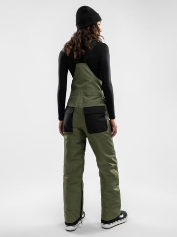 Siroko Ski-/snowboardbroek "B1-W" kaki/zwart