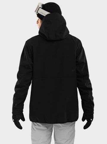 Siroko Softshell-Ski-/ Snowboardjacke "W2" in Schwarz