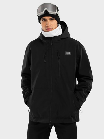 Siroko Softshell-ski-/snowboardjas "W5" zwart