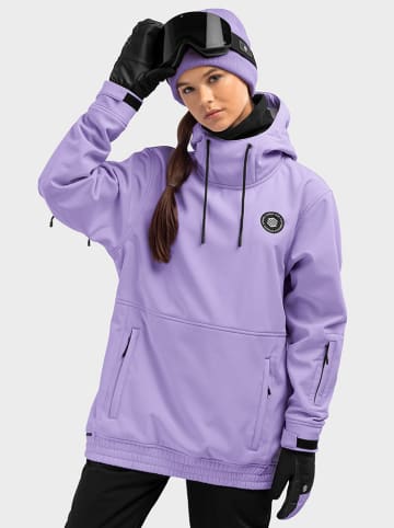 Siroko Softshell-ski-/snowboardjas "W1-W" paars