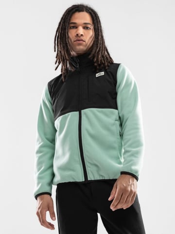 Siroko Fleece vest "Stoos" zwart/turquoise