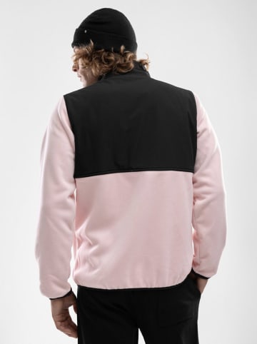 Siroko Fleece vest "Evolene" zwart/lichtroze