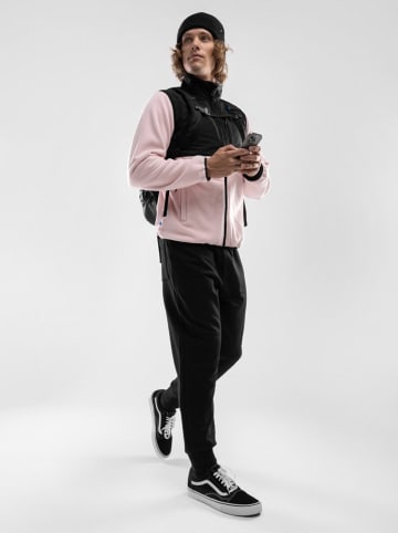 Siroko Fleecejacke "Evolene" in Schwarz/ Rosa