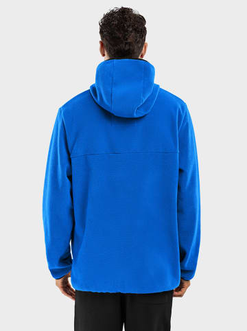 Siroko Fleecehoodie "Montreux" in Blau