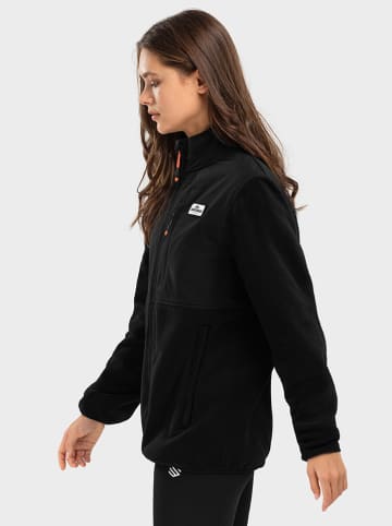 Siroko Fleecejacke "Vevey" in Schwarz