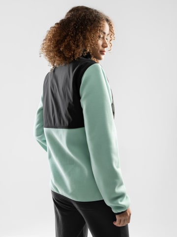 Siroko Fleece vest "Stoos" zwart/turquoise
