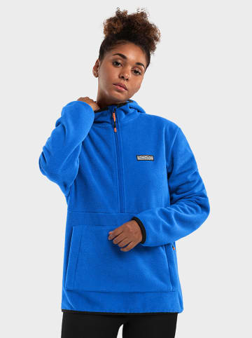 Siroko Fleece hoodie "Montreux" blauw