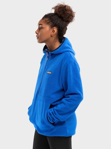 Siroko Fleece hoodie "Montreux" blauw