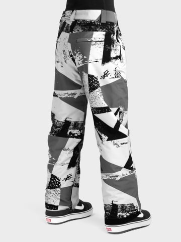 Siroko Ski-/snowboardbroek "P1-W" grijs/wit