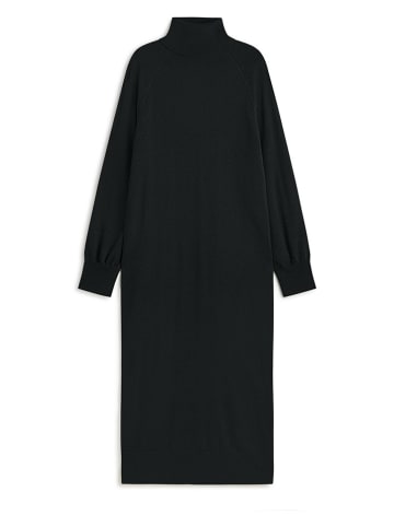Ecoalf Strickkleid in Schwarz