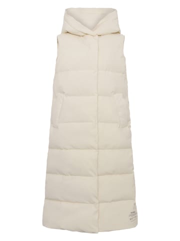 Ecoalf Steppweste "Page" in Creme
