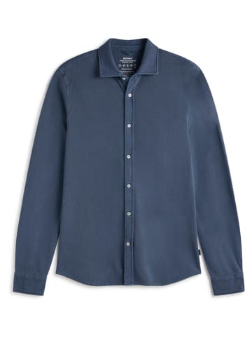 Ecoalf Blouse - regular fit - donkerblauw