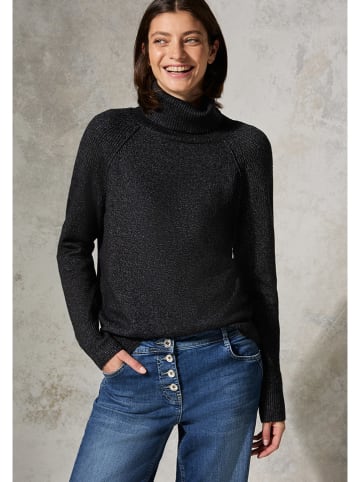 Cecil Rollkragenpullover in Schwarz