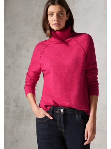 Cecil Rollkragenpullover in Pink