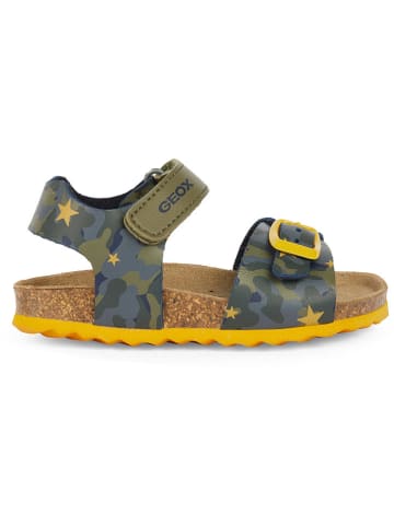 Geox Sandalen "Chalki" in Khaki