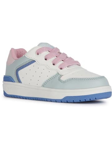 Geox Sneakers "Washiba" in Weiß/ Rosa