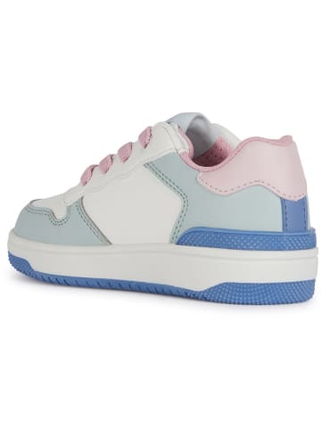 Geox Sneakers "Washiba" in Weiß/ Rosa