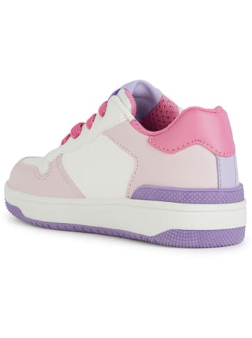 Geox Sneakers "Washiba" in Weiß/ Rosa
