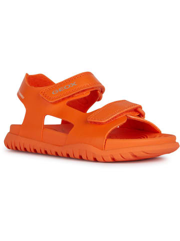 Geox Sandalen "Fusbetto" in Orange
