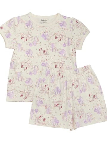 CeLaVi Pyjama in Beige/ Rosa