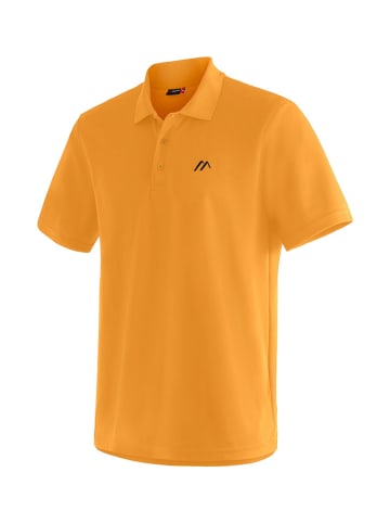 Maier Sports Funktionspoloshirt "Ulrich" in Orange
