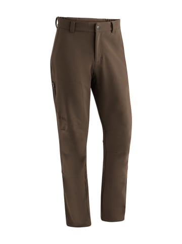 Maier Sports Funktionshose "Herrmann" in Braun