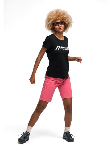 Maier Sports Funktionsshirt "Tee" in Schwarz
