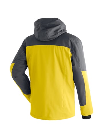Maier Sports Ski-/ Snowboardjacke "Pajares" in Anthrazit/ Gelb