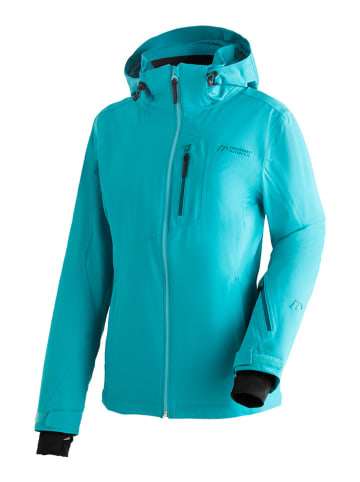 Maier Sports Kurtka narciarska "Purga Snow" w kolorze turkusowym