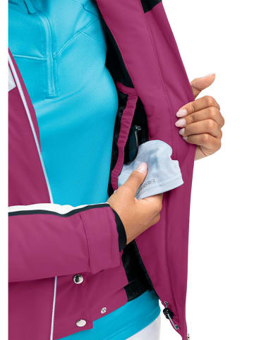 Maier Sports Ski-/ Snowboardjacke "Tina" in Pink/ Weiß