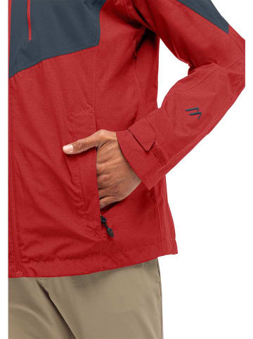 Maier Sports Regenjacke "Halny" in Rot/ Anthrazit