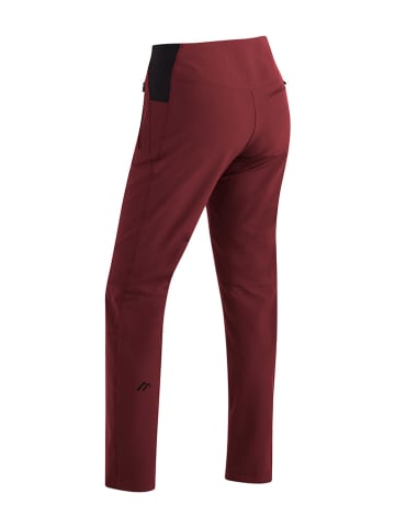 Maier Sports Funktionshose "Latit Vario" in Bordeaux