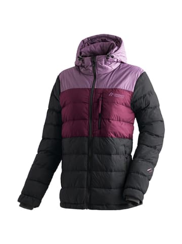 Maier Sports Steppjacke "Lomnica" in Schwarz/ Lila