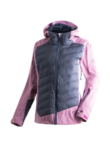 Maier Sports Ski-/Snowboardjacke "Ledur 3L" in Rosa/ Grau