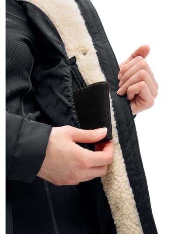 Maier Sports Wintermantel "Laerke" in Schwarz