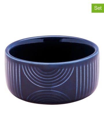 Maxwell & Williams 4er-Set: Auflaufformen in Blau - Ø 8,5 cm