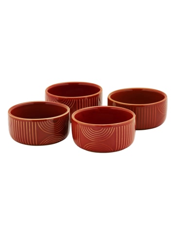 Maxwell & Williams 4-delige set: ovenschalen oranje - Ø 8,5 cm